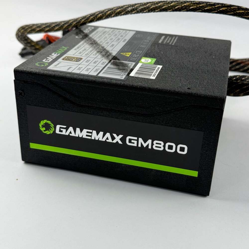 GameMax GM-800 800W 80+ Bronze Semi-Modular ATX Power Supply
